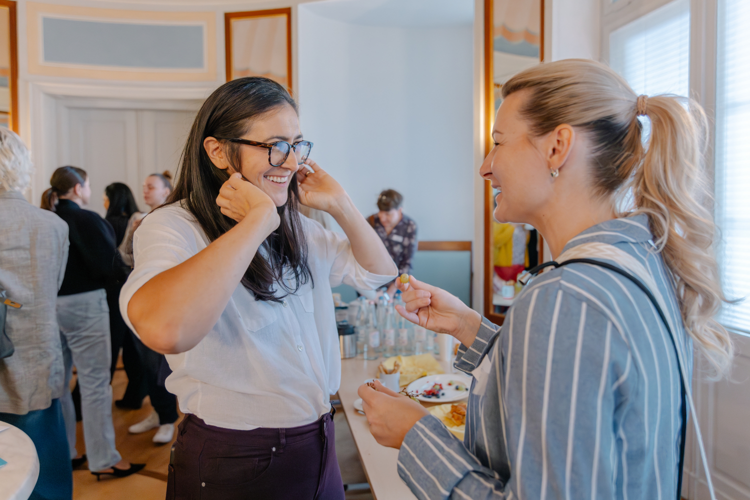 Eindrücke Gründerinnenfrühstück im Gutshaus Steglitz