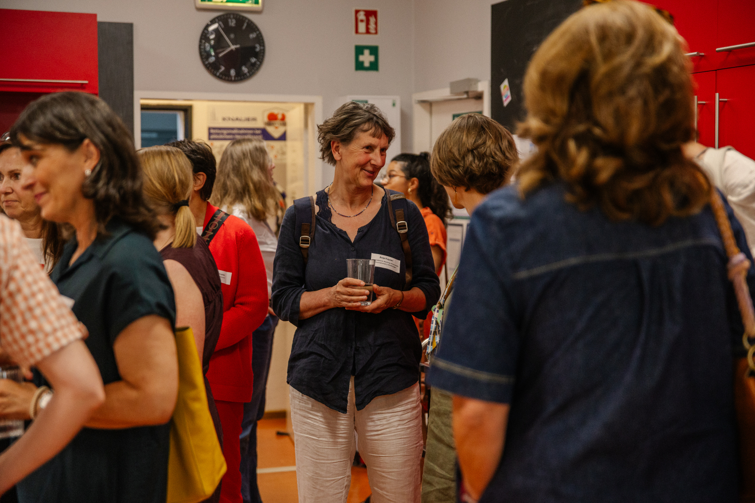 Unternehmerinnen beim Vernetzungstreffen des bezirklichen Unternehmerinnennetzwerks „Connecting Women“