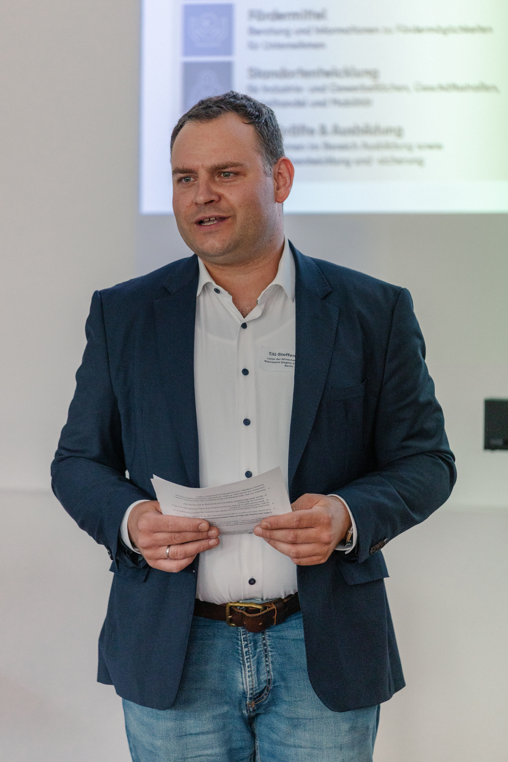 Till-Steffen Busse (Leiter der Wirtschaftsförderung Steglitz-Zehlendorf)