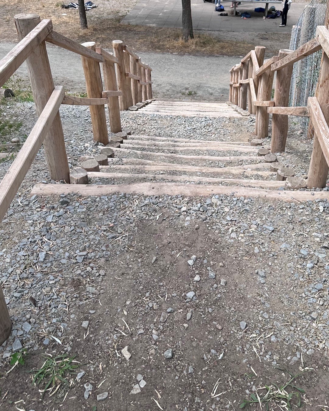 Die neue Stufenanlage