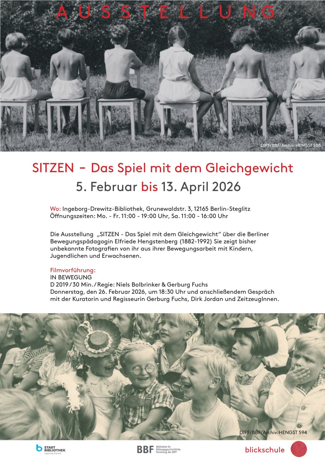 Einladungsflyer Ausstellung