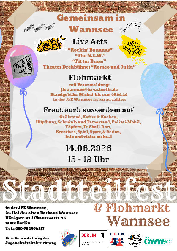 Stadtteilfest 2026