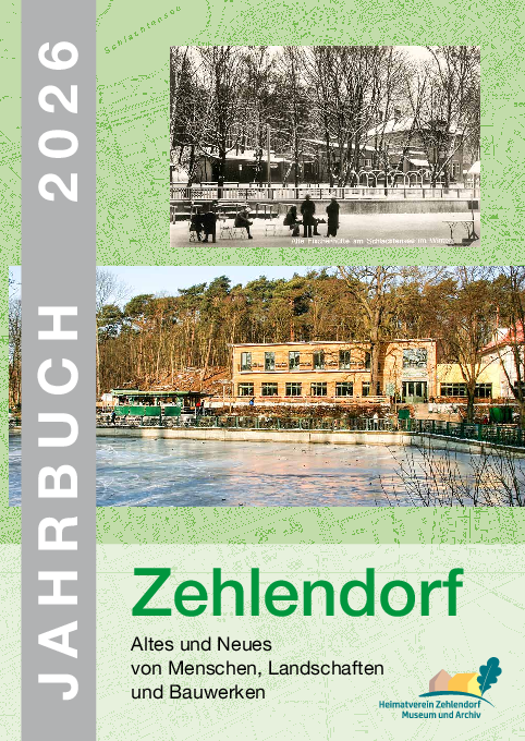 Jahrbuch Zehlendorf Titelbild 2026