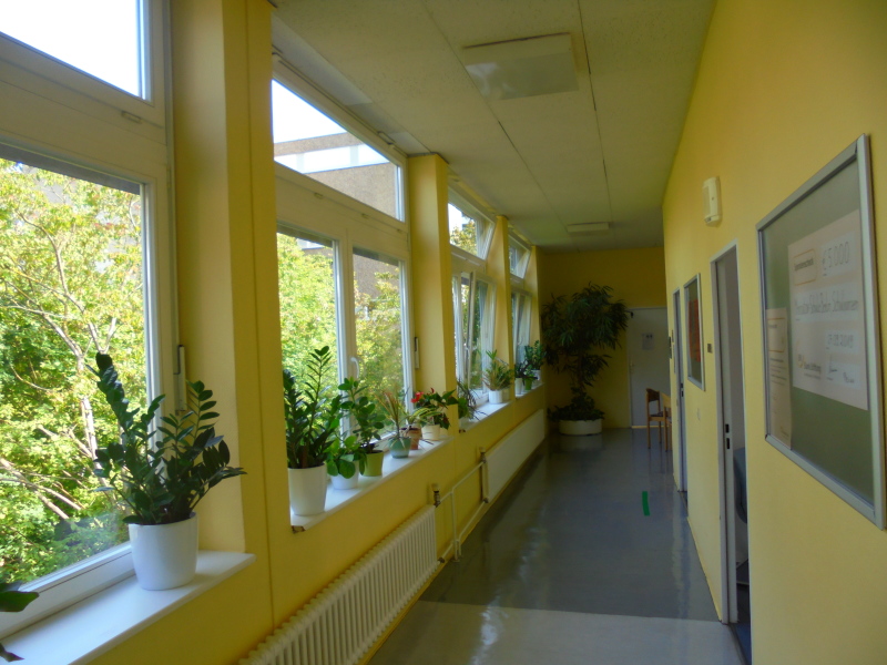 Korridor erste Etage Mercator-Grundschule