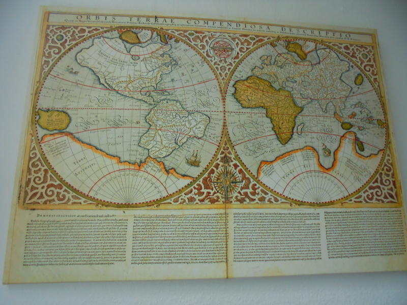 Reminiszenz an Namensgeber Gerhard Mercator