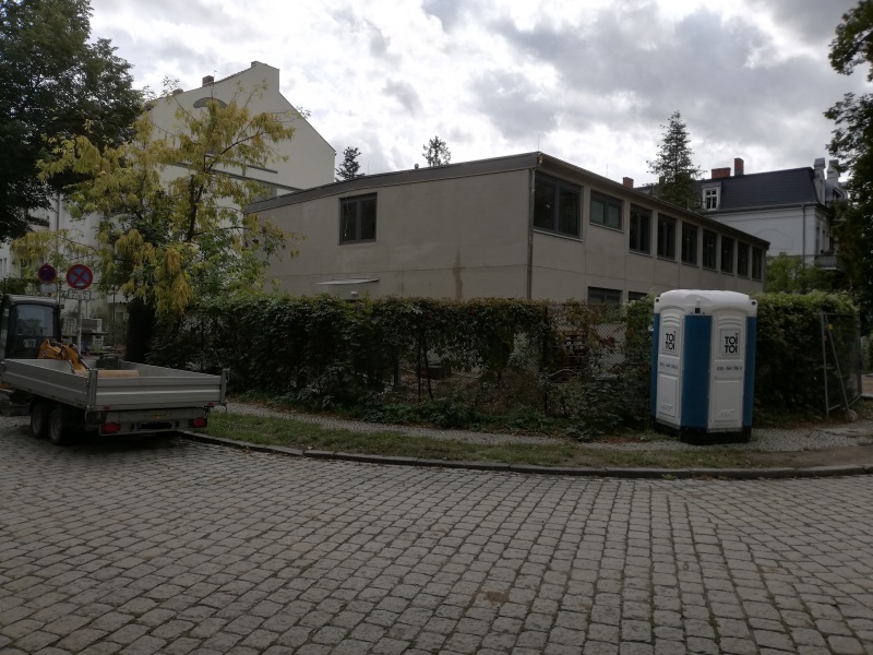 Käthe-Kruse-Grundschule - Containerneubau - Stand: 04.09.2020