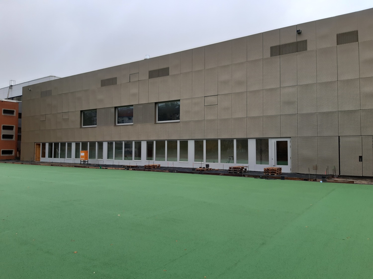 Neubau Sporthalle Kopernikus-Oberschule - Stand: 12.11.2021