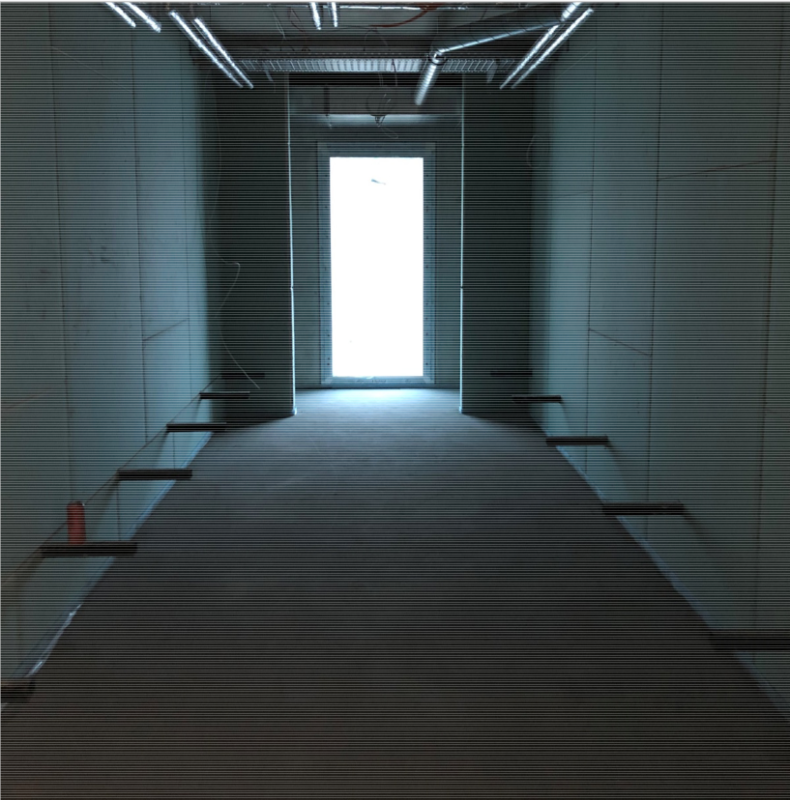 Typensporthalle Grundschule Stadtpark Steglitz - Umkleide HLS-Rohinstallation und Estrich - Stand: 08.01.2021