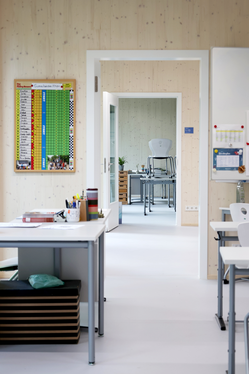 Durchgang zwischen den Klassenräumen (10.09.2022)