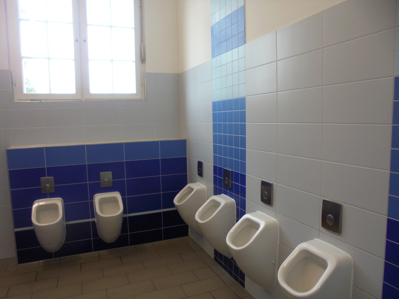 Sanierte Sanitäranlagen, Grundschule am Stadtpark Steglitz