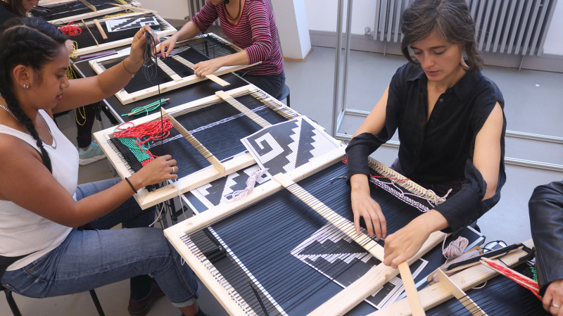 Workshop im Rahmen der Ausstelllung