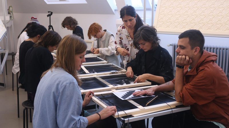 Workshop im Rahmen der Ausstelllung