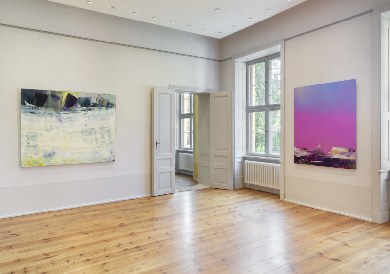 Hubert Scheibl Ausstellungsansicht 2020