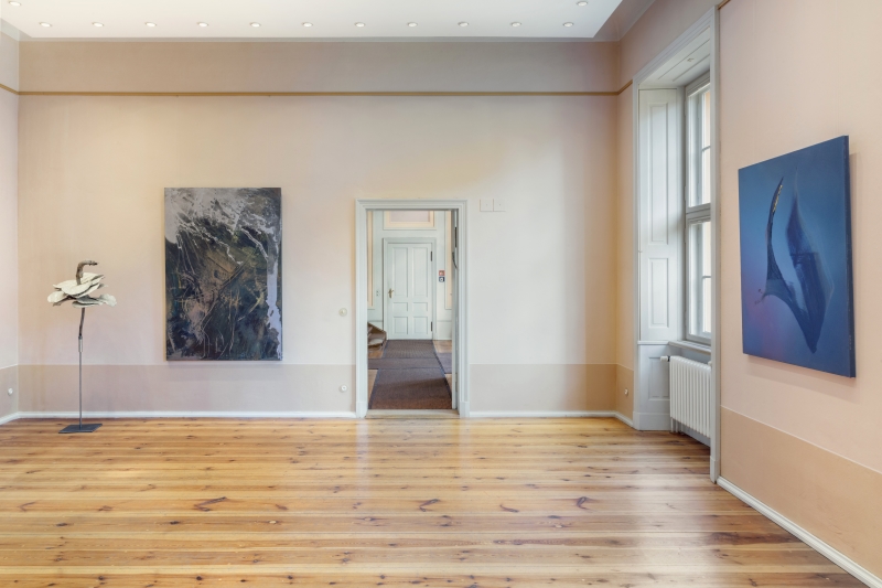 Hubert Scheibl Ausstellungsansicht 2020