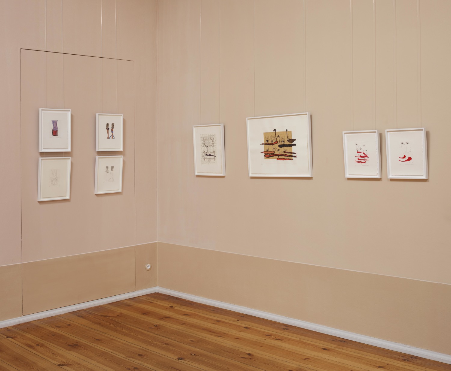 Carol Rama Ausstellungsansicht