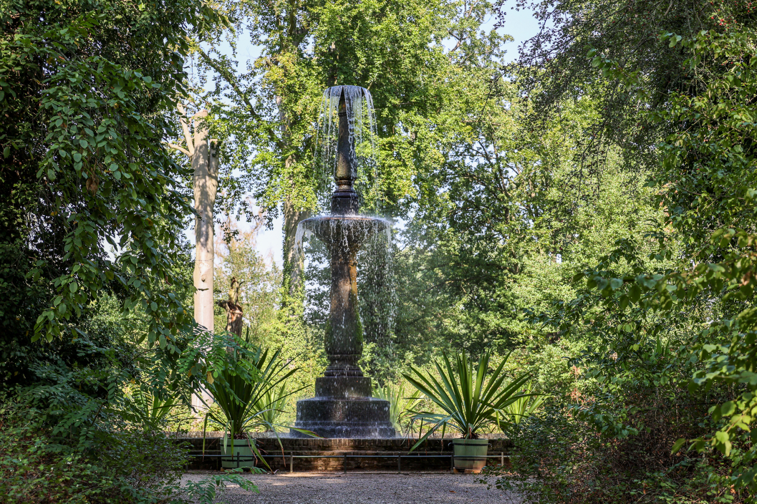 Brunnen 'Die Fontäne' nach Entwurf von Martin Friedrich Rabe
