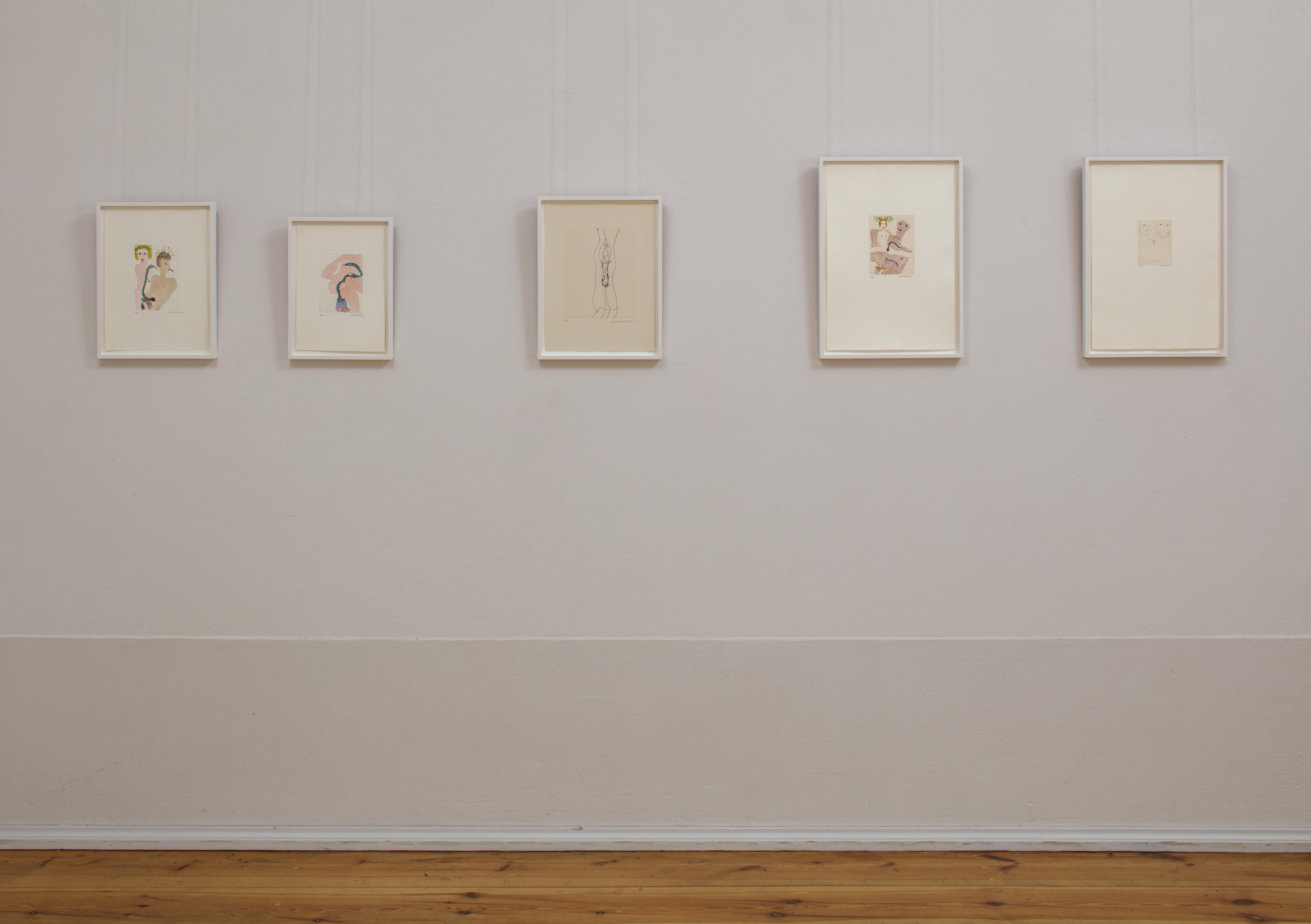 Carol Rama Ausstellungsansicht
