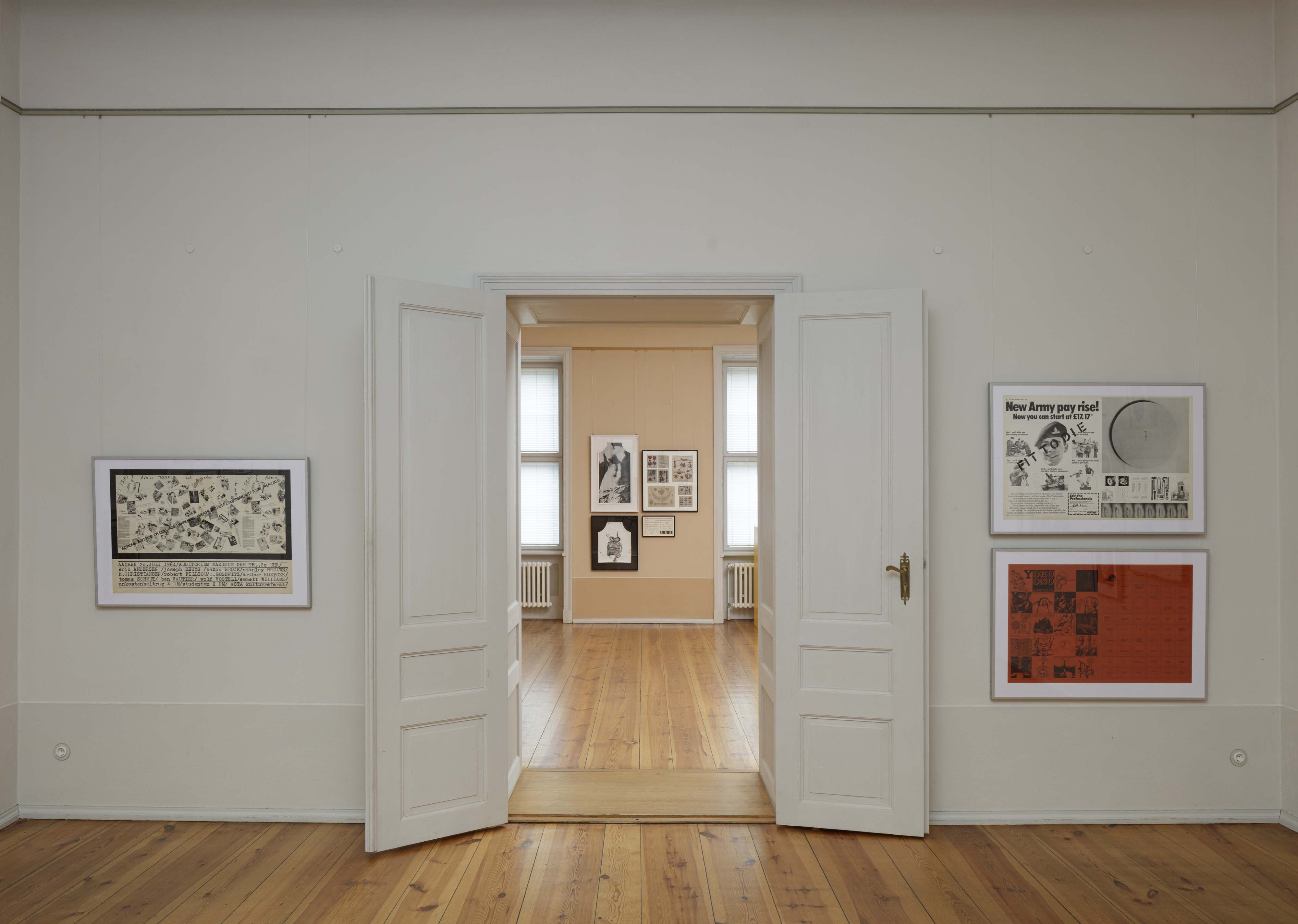 Fluxus Ausstellungsansicht