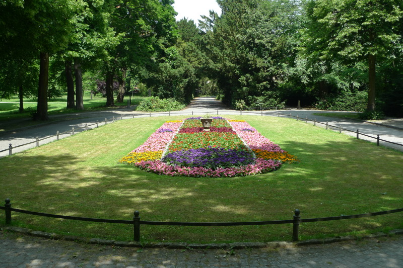 Stadtpark Steglitz Schmuckbeet