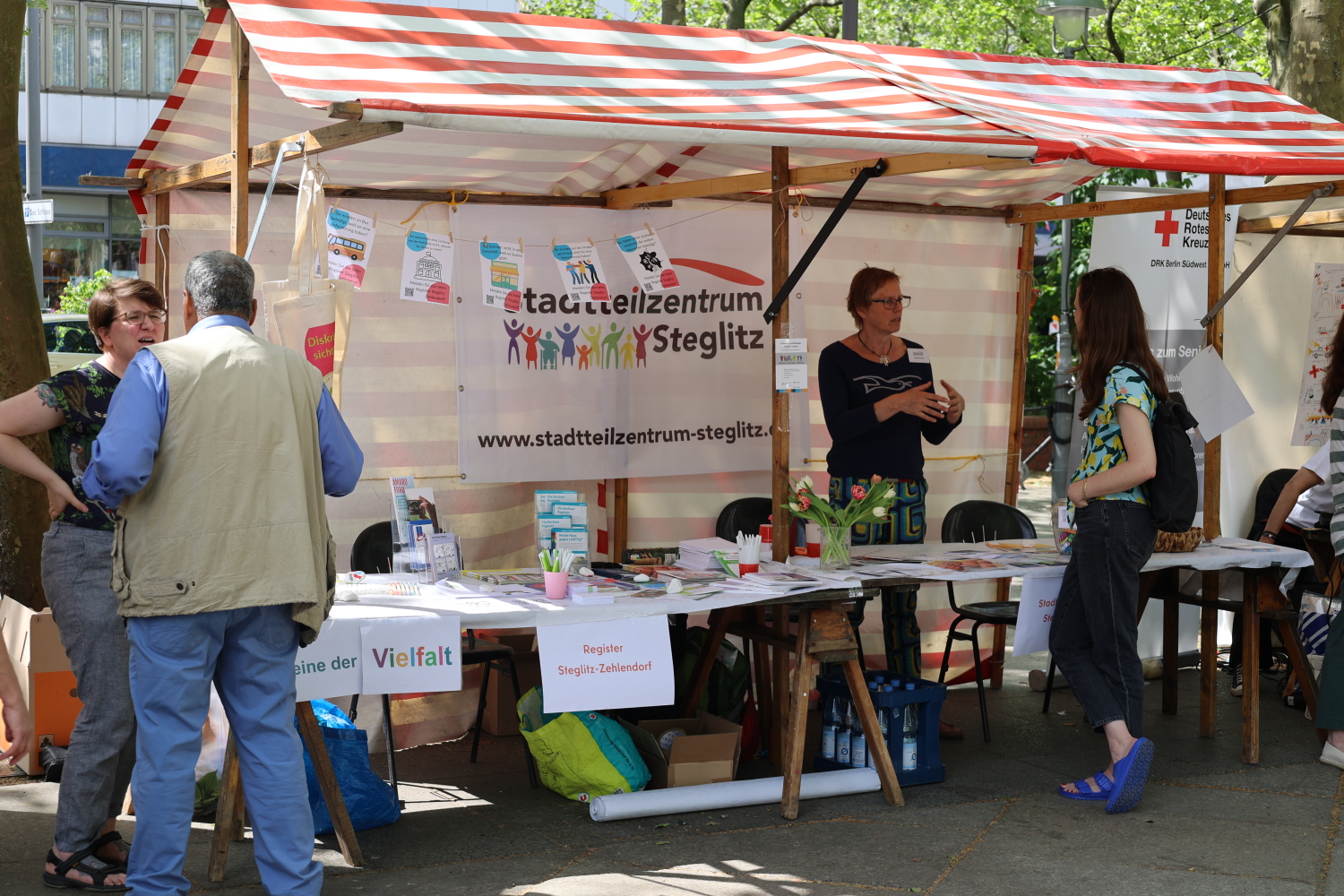 Stand des Stadtteilzentrums Steglitz