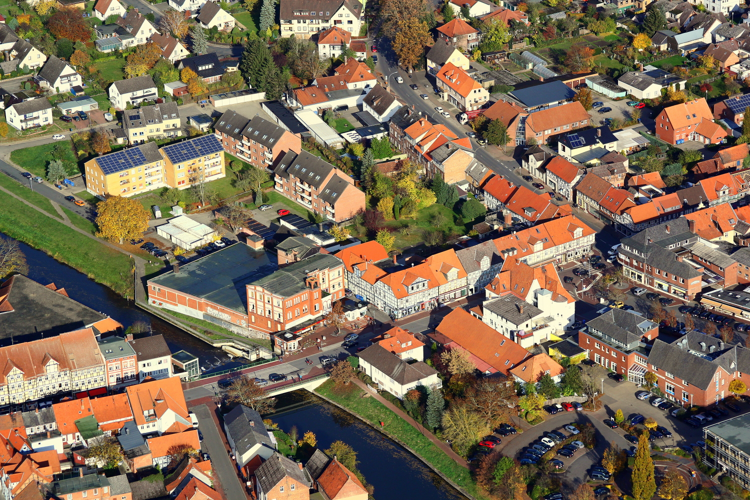 Luftaufnahme Stadt Lüchow