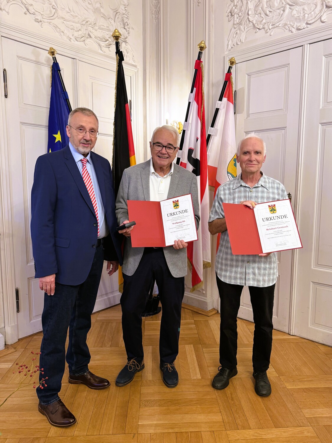 Wolfgang Ott und Reinhart Gentzsch