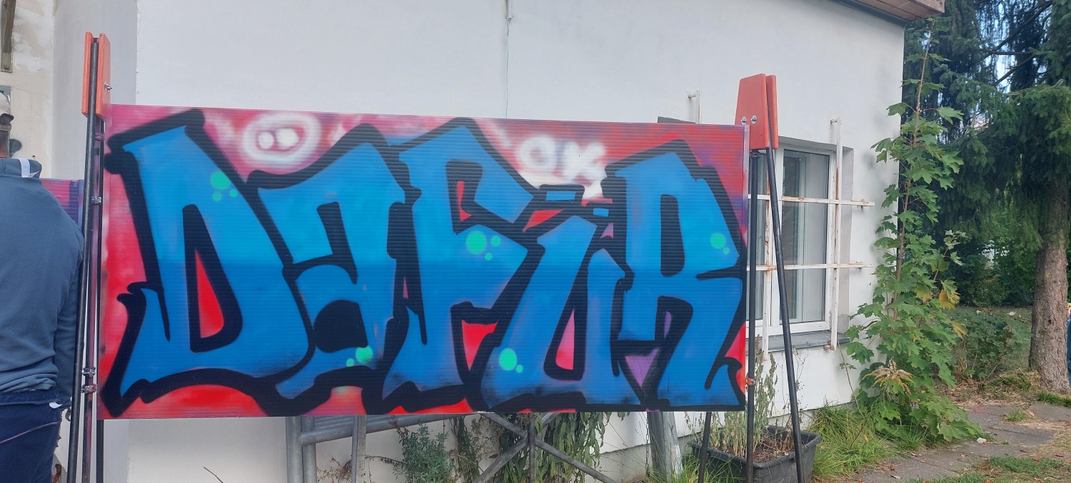 Jugendfreizeiteinrichtung Schottenburg Graffiti