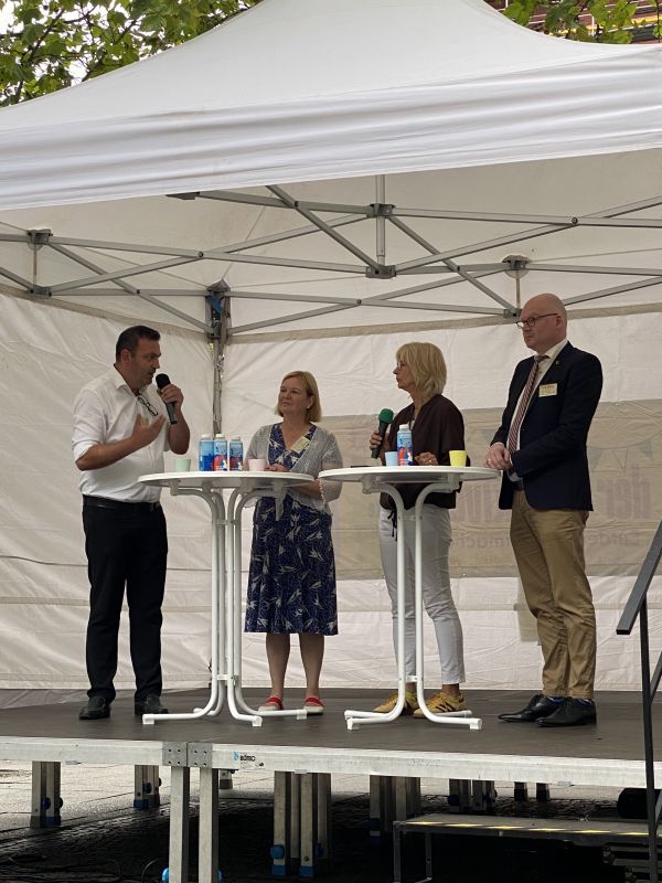 Diskussionsrunde Fest der Initiativen