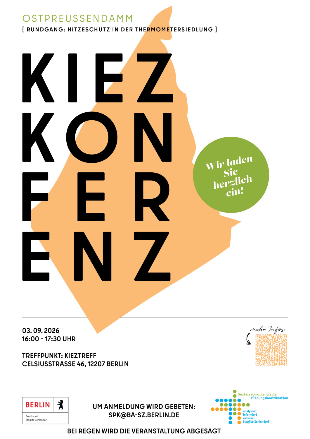 Aushang Kiko Ostpreussendamm Herbst 2026