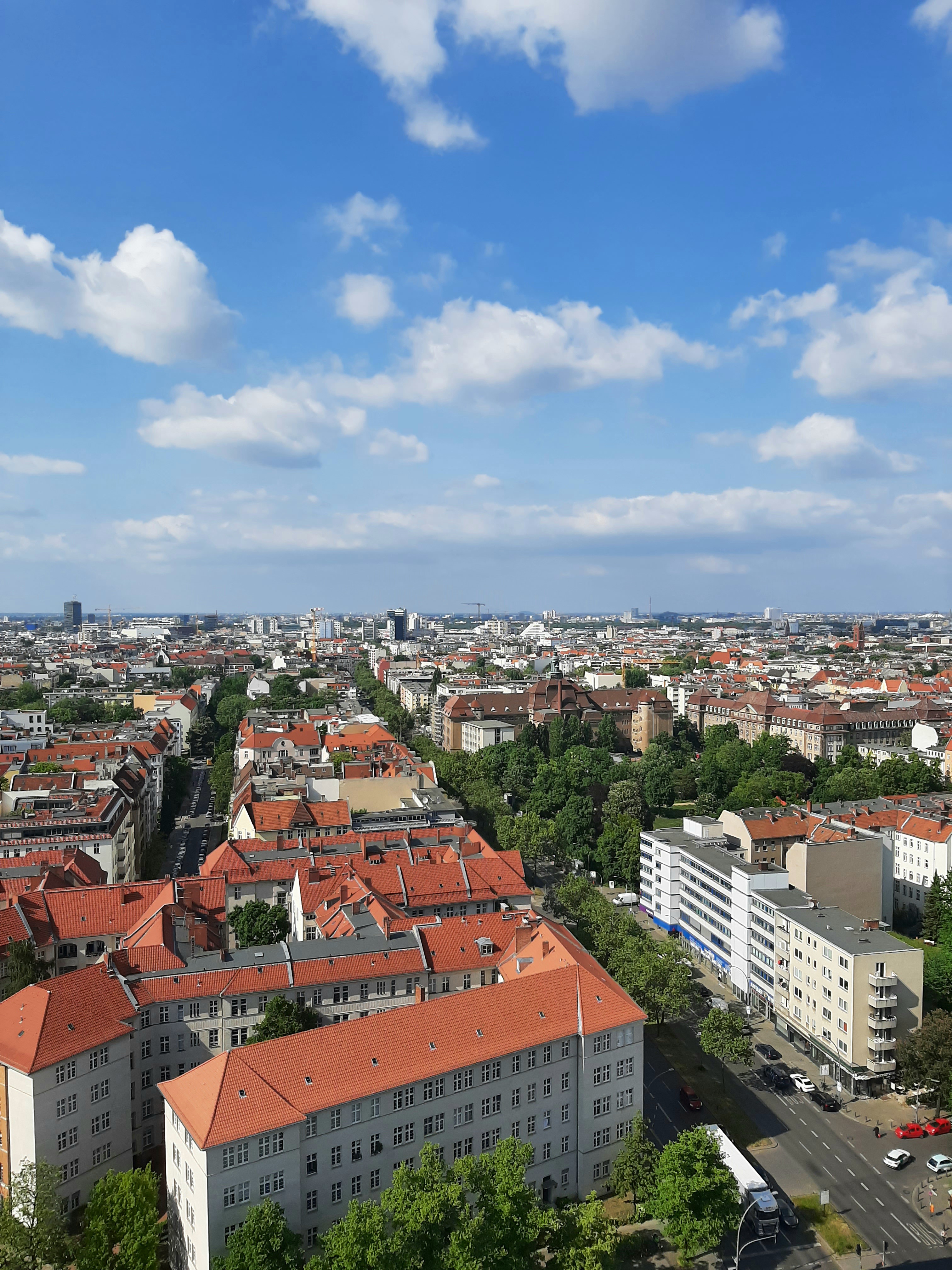 Ausblick vom Turm des Rathauses Schöneberg