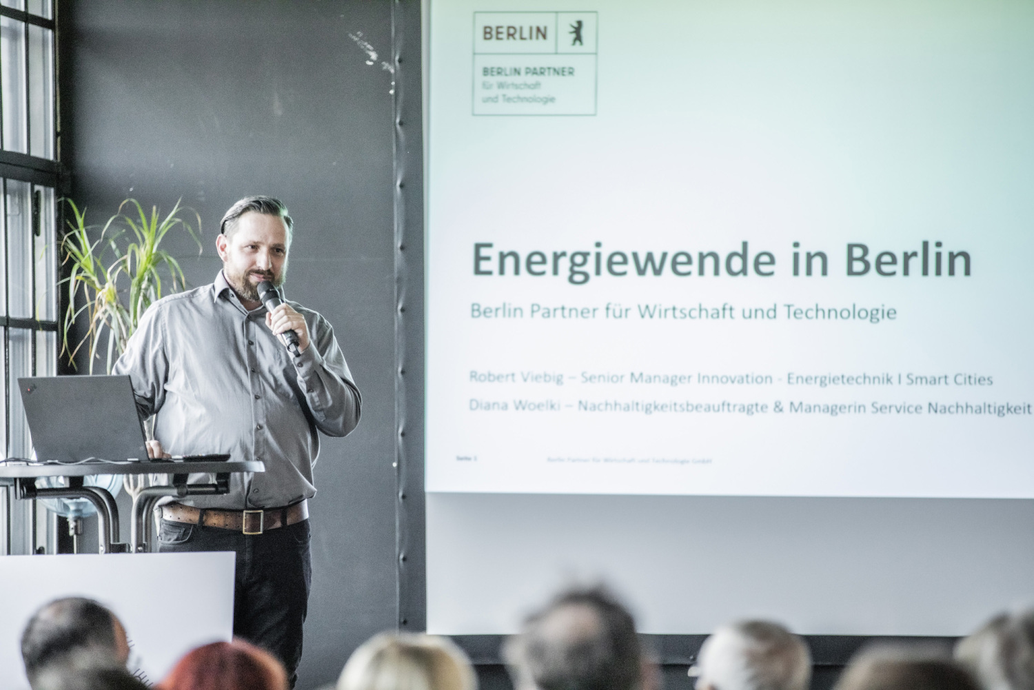 Robert Viebig von Cluster Energietechnik Berlin-Brandenburg für Berlin Partner GmbH
