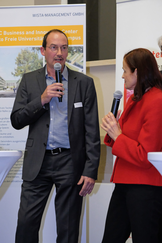 Podiumsdiskussion mit Jörg Israel (WISTA Management GmbH)