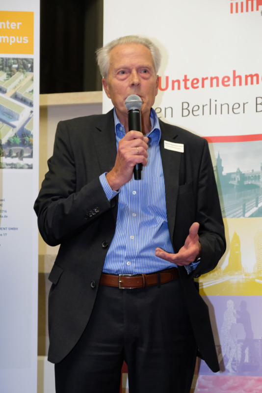 Podiumsgespräch mit Dr. Reinhard Baumgarten (Regionalmanagement Berlin Südwest)
