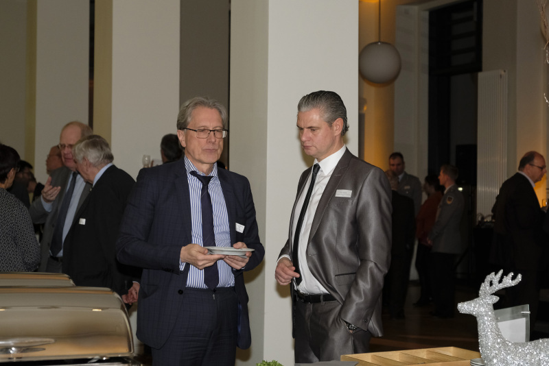 Finanzsenator Dr. Matthias Kollatz-Ahnen im Gespräch mit rbb-Moderator Ingo Hoppe