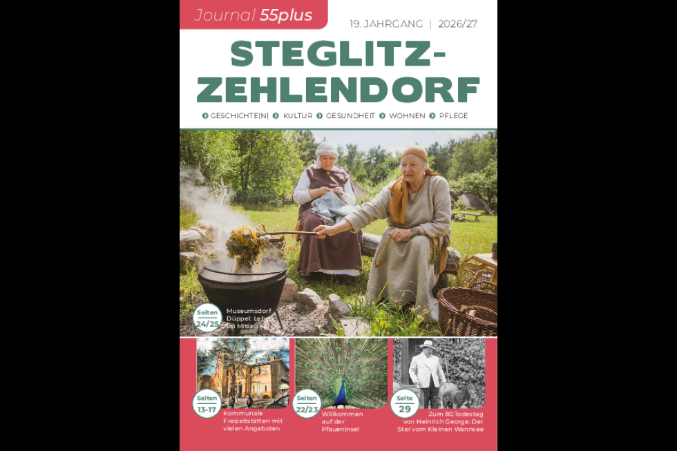 Journal 55 plus - Steglitz-Zehlendorf 2026/27