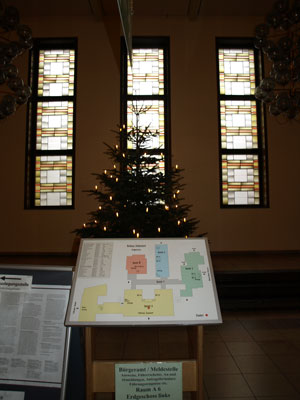 *Rathaus Zehlendorf - Eingangbereich*