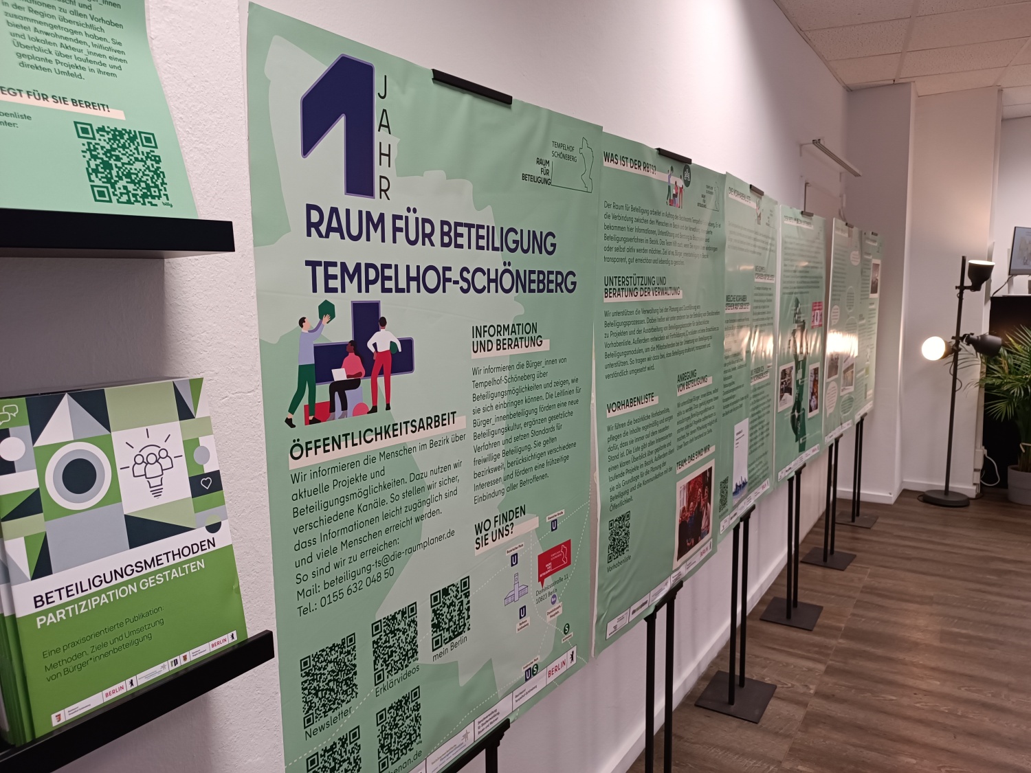 Ausstellung 1 Jahr RBTS in der Dominicusstraße 11