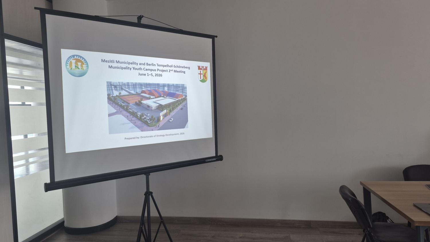 Eröffnungsbild des geplanten Jugendcampus von Mezitli