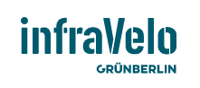 Logo der infraVelo Grün Berlin