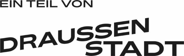 Logo mit dem Textzug "Ein Teil von Draussenstadt".