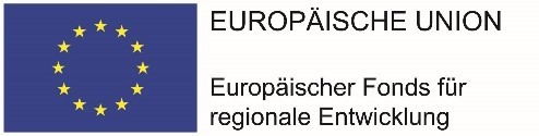 Logo der Europäischen Union, Europäischer Fonds für regionale Entwicklung.