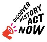 Logo des Projekts "Discover History - act now"!"