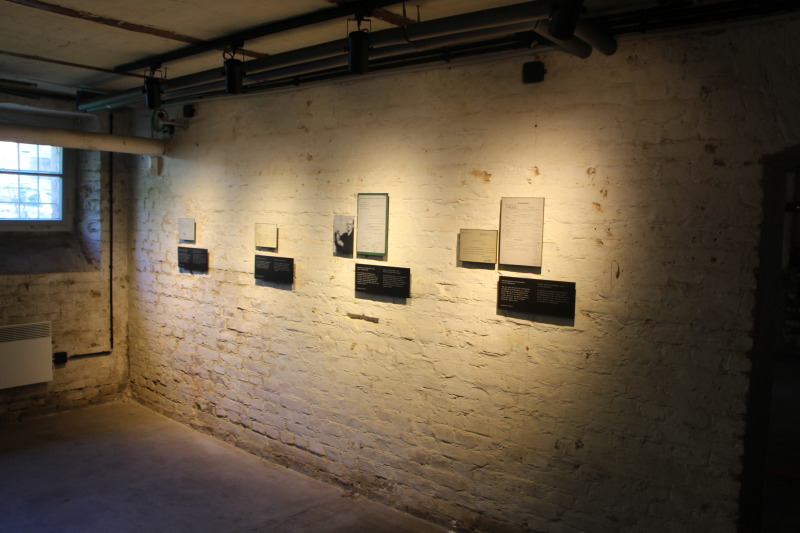 Erinnerung im SA Gefängnis Papestr