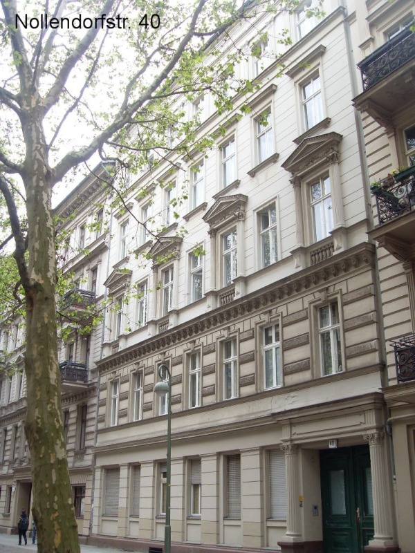 Straßenansicht Nollendorfstraße 40