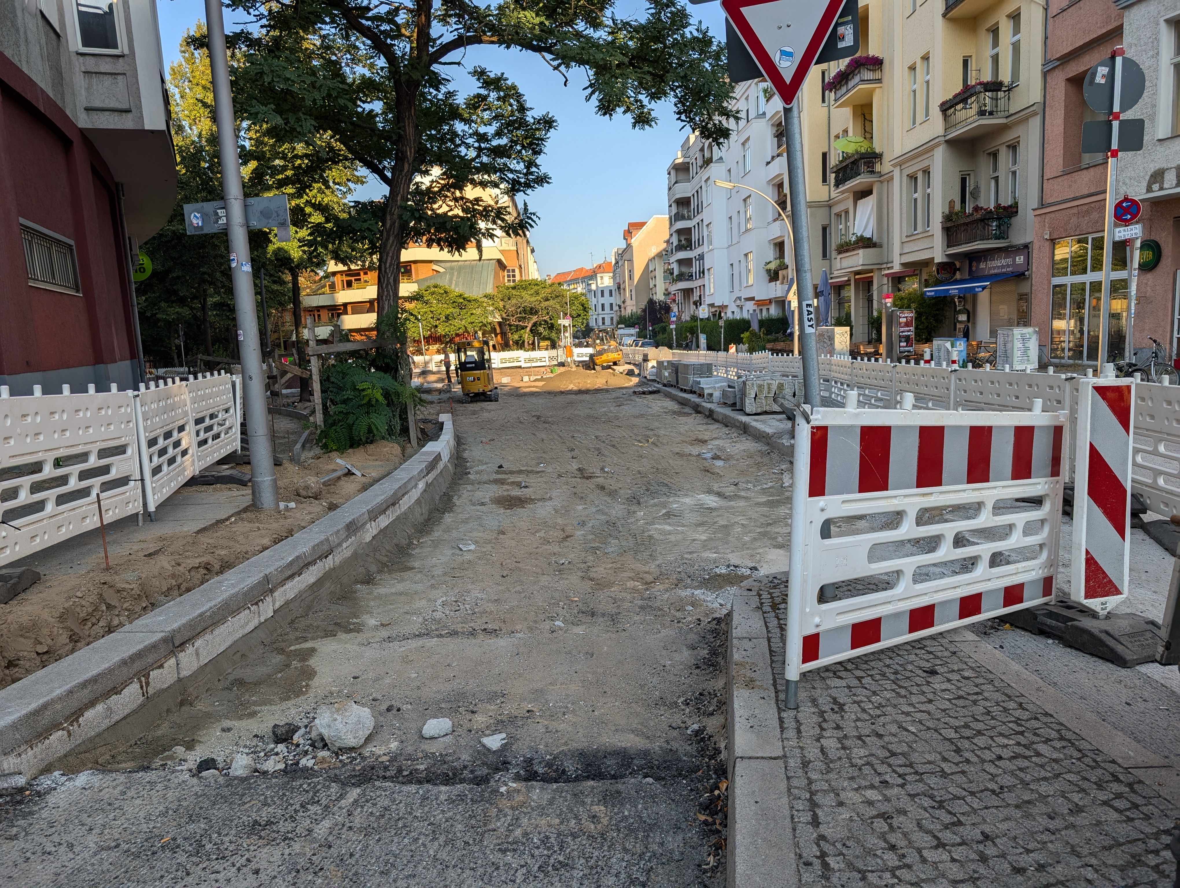 Umbau des Knotenpunktes Belziger Straße/Vorbergstraße