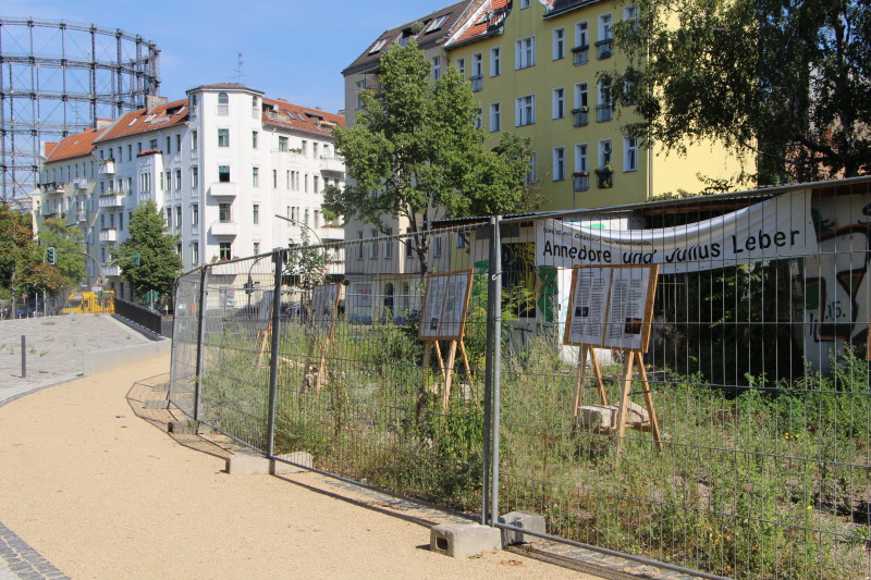 Gedenkort an Annedore und Julius Leber