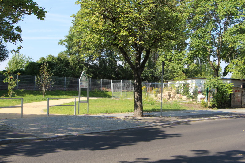 Gedenkort von hinten