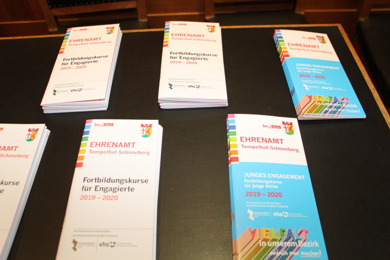 Die Fortbildungsprogramme des Ehrenamtsbüros