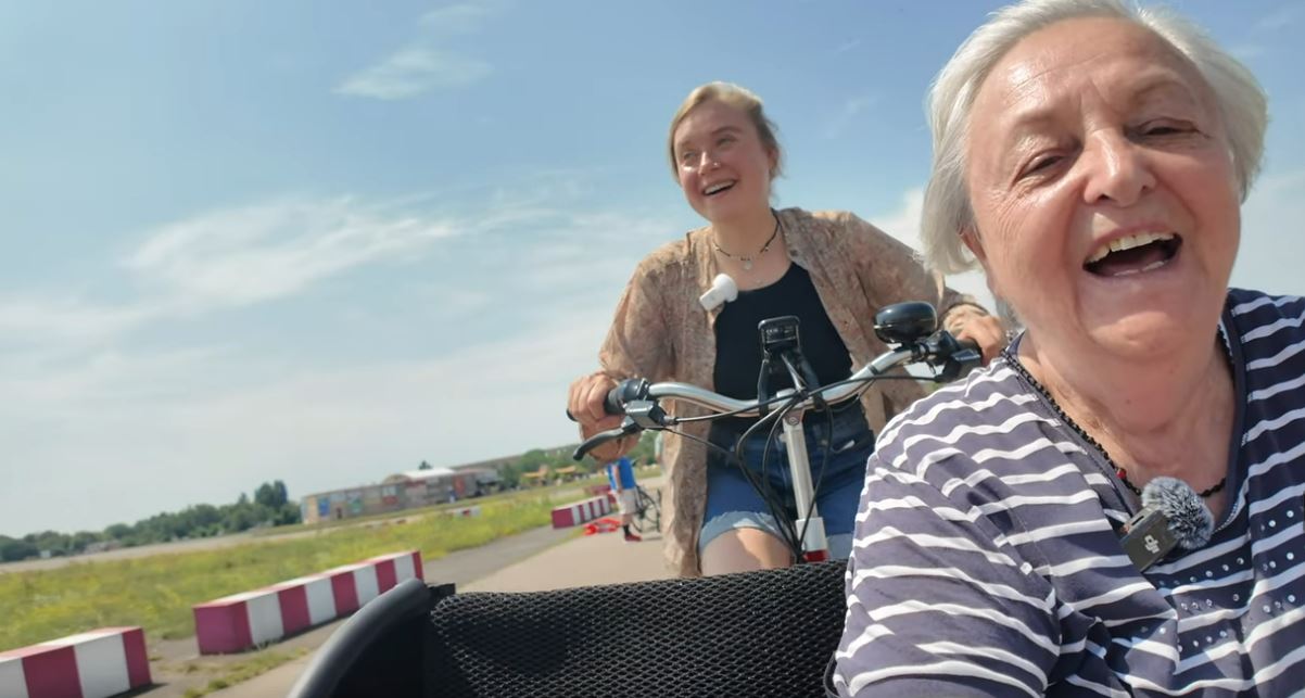 Fahrt mit E-Rikscha ALMA