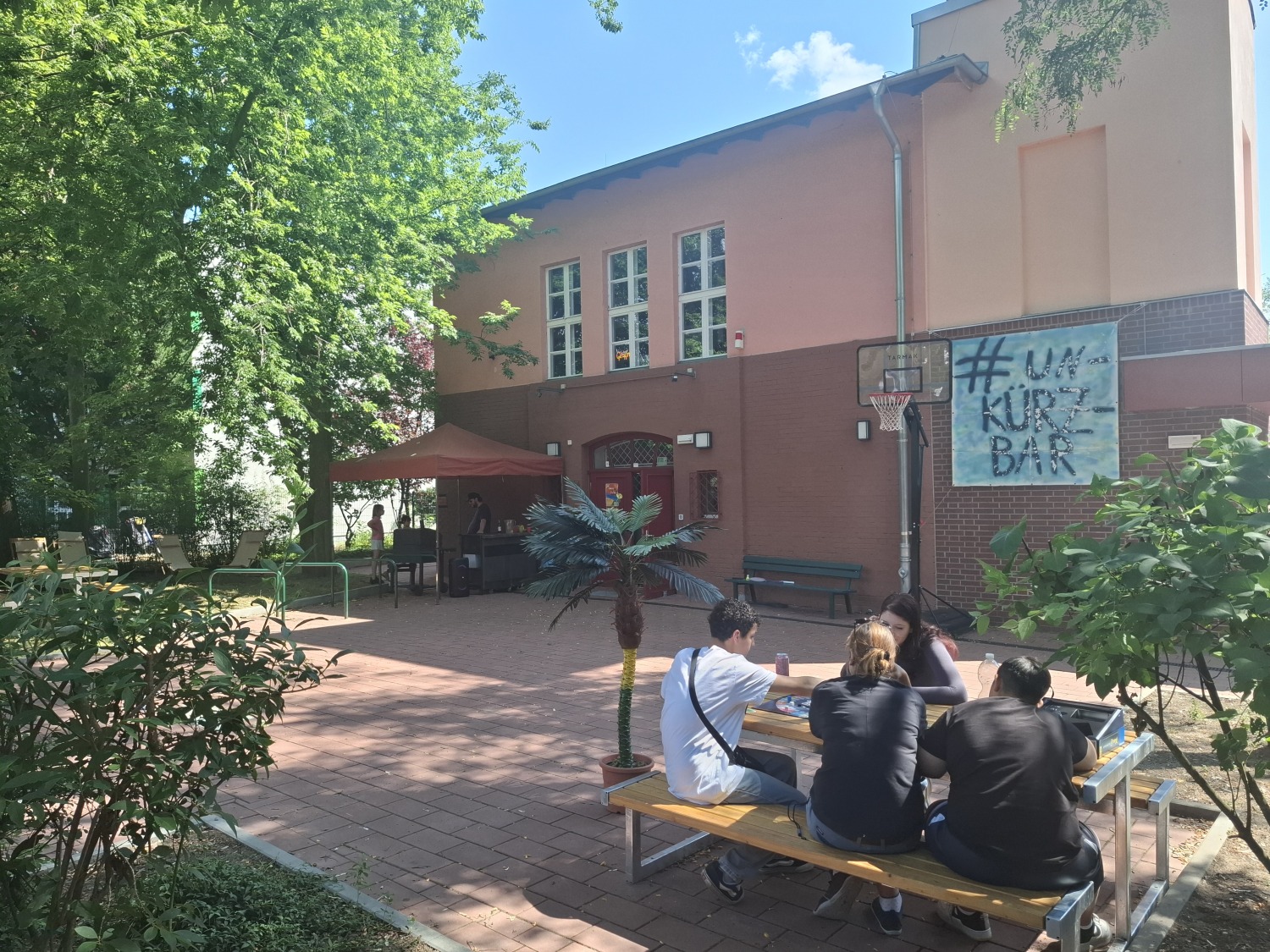 Aussenansicht der Jugendfreizeiteinrichtung WK14